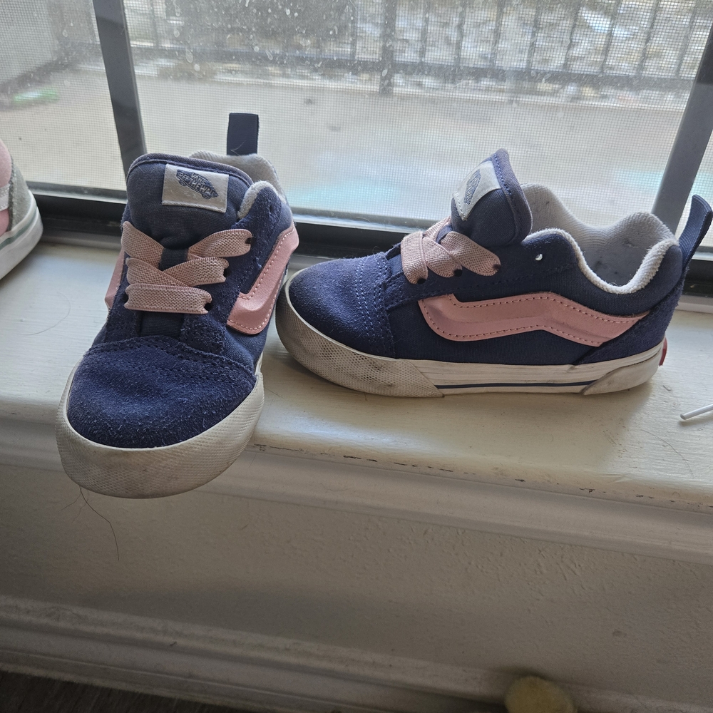 Vans Kids Sneakers - Blue and Pink